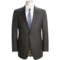 Hickey Freeman Subtle Windowpane Overlay Suit - Worsted Wool (For Men) in Breen/Blue