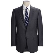 Hickey Freeman Tonal Plaid Suit - Worsted Wool (For Men) in Navy - Closeouts