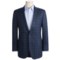 Hickey Freeman Windowpane Sport Coat - Wool-Silk-Linen (For Men) in Navy