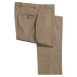 Hickey Freeman Worsted Wool Dress Pants - Flat Front (For Men)