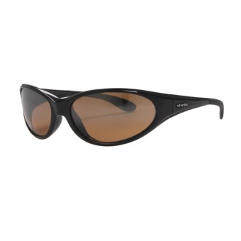 HiDefSpex Daytona Sunglasses in Gloss Black/25 Mirror Hydro
