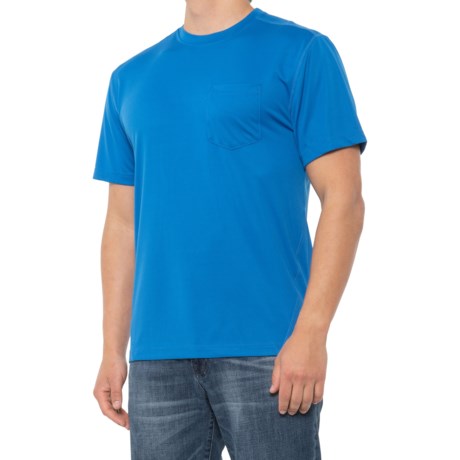 Smith Workwear High-Performance Pocket T-Shirt - Short Sleeve (For Men) - ELECTRIC BLUE (2XL )