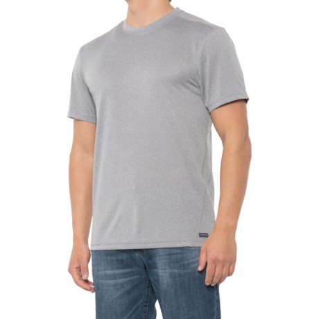 Smith Workwear High-Performance Safety Work T-Shirt - Short Sleeve (For Men) - HEATHER GREY (XL )