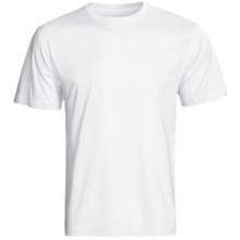 High-Performance T-Shirt - Short Sleeve (For Men) in White - Closeouts