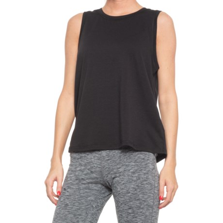 Eddie Bauer High-Performance Tank Top (For Women) - BLACK (M )