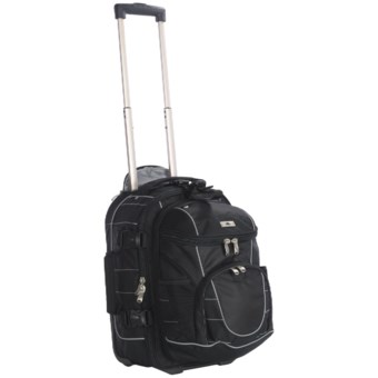High Sierra A.T. Gear Wheeled Backpack - Removable Daypack, 20.5” in Black