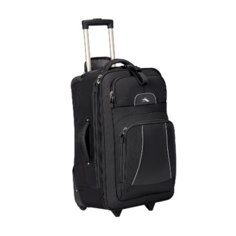 High Sierra Elevate Wheeled Upright Suitcase - 25” in Black