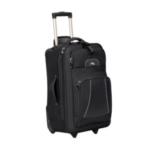 High Sierra Elevate Wheeled Upright Suitcase - 25” in Black - Closeouts