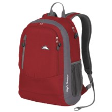 High Sierra Wilder Laptop Backpack in Carmine Red/Charcoal - Closeouts