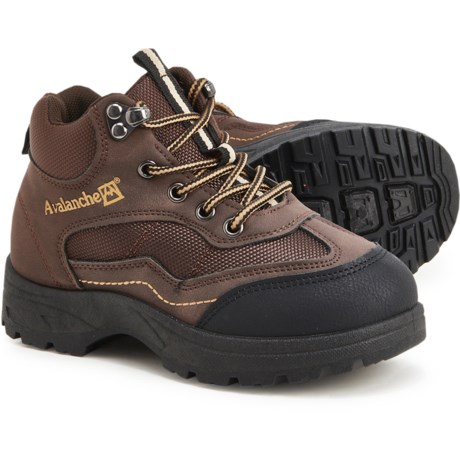 Avalanche Hiking Boots (For Boys) - BROWN (12T )