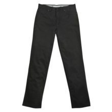 Hiltl Giza No-Iron Pants - Cotton (For Men) in Black - Closeouts