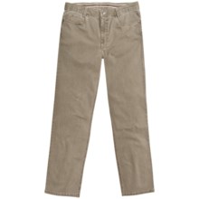 Hiltl John Inch Jeans - Vintage Stretch Cotton (For Men) in Beige - Closeouts