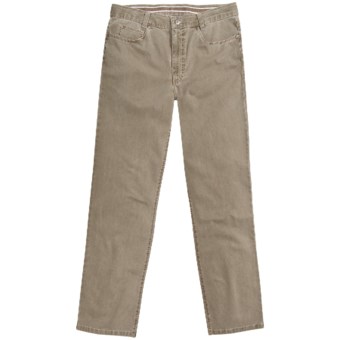 Hiltl John Inch Jeans - Vintage Stretch Cotton (For Men) in Beige