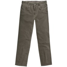 Hiltl John Inch Jeans - Vintage Stretch Cotton (For Men) in Olive - Closeouts