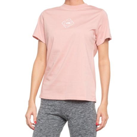 The North Face Himalayan Bottle Source T-Shirt - Short Sleeve (For Women) - ROSE TAN (S )
