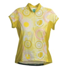 Hincapie Bella Cycling Jersey - UPF 30+, Half-Zip, Short Sleeve (For Women) in Lemonade - Closeouts