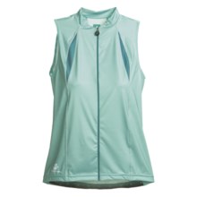 Hincapie Cortina Cycling Jersey - UPF 30+, Full-Zip, Sleeveless (For Women) in Ice - Closeouts