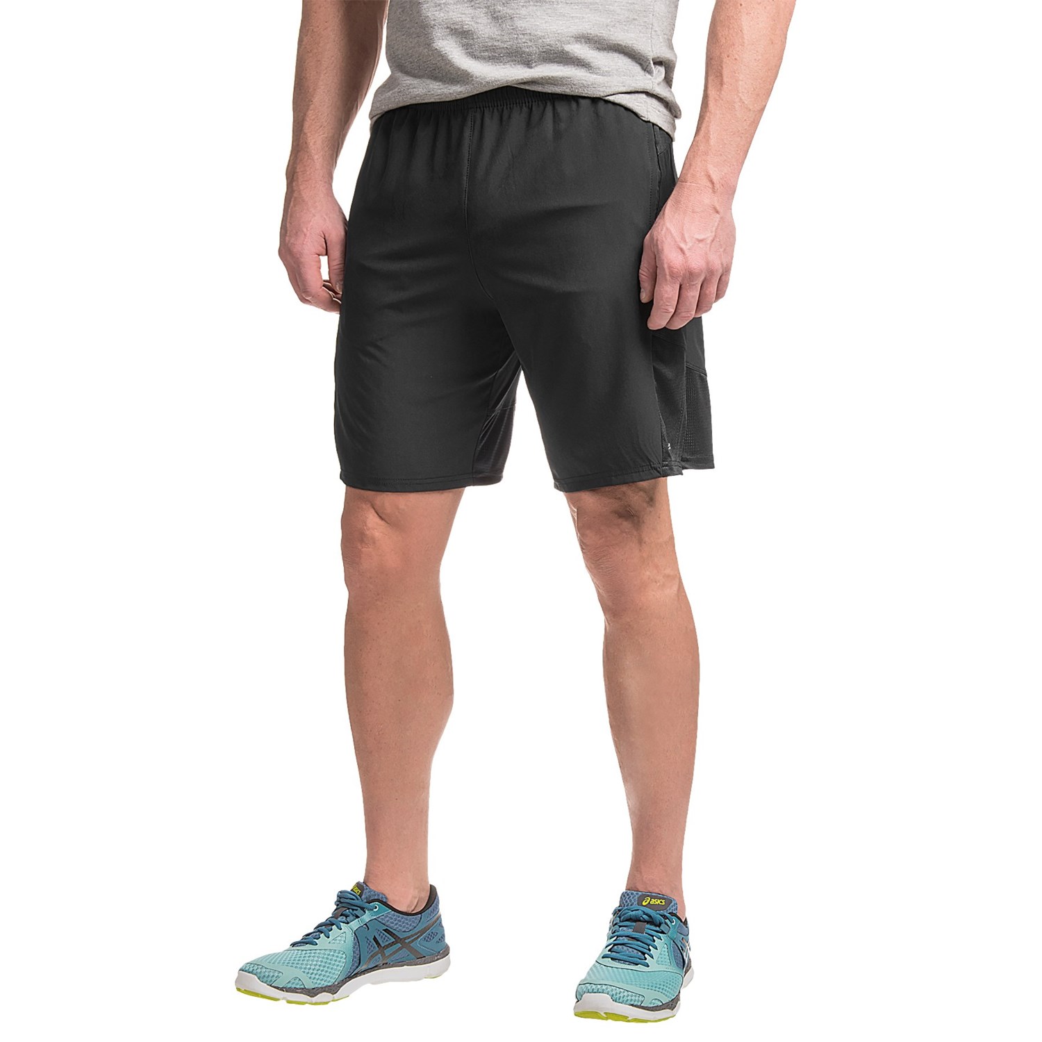 stretch jogger shorts