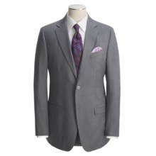 Holbrook Grey Pinstripe Suit - Wool (For Men) in Grey - Closeouts