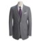 Holbrook Grey Pinstripe Suit - Wool (For Men) in Grey