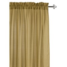 Home Styles Seagrass Curtains - 84", Pole Top in Green - Closeouts