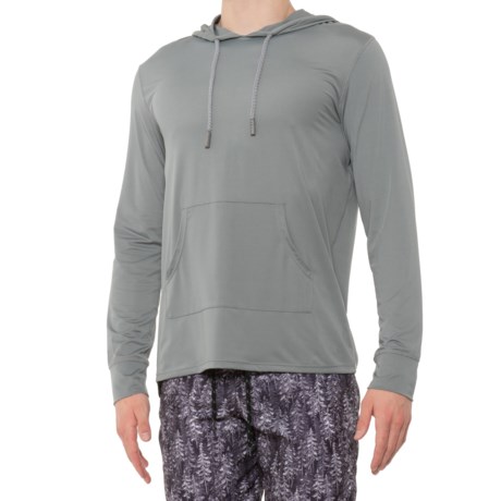 Ingear Hooded Swim Shirt - UPF 50, Long Sleeve (For Men) - SILVER (3XL )