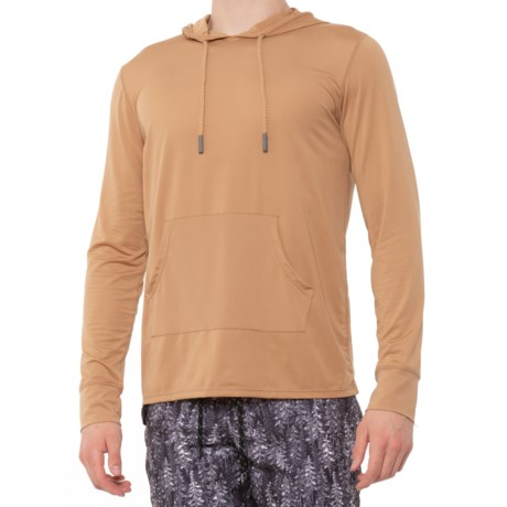 Ingear Hooded Swim T-Shirt - UPF 50, Long Sleeve (For Men) - TAN (S )