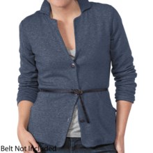 Horny Toad Ablaze Jacket - Jersey Blend (For Women) in Navy Heather - Closeouts