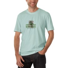 Horny Toad Activewear Wash Less T-Shirt - Short Sleeve (For Men) in Stormy Blue - Closeouts
