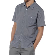Horny Toad Airbrush Shirt - Organic Cotton, Short Sleeve (For Men) in Blue Steel - Closeouts