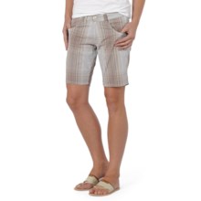 Horny Toad Birdwalk Shorts - Yarn-Dyed Cotton (For Women) in Walnut - Closeouts