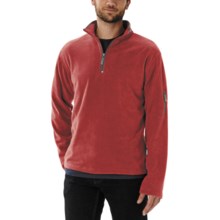 Horny Toad Brody Fleece Pullover Shirt - Zip Neck, Long Sleeve (For Men) in Brick - Closeouts