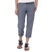 Horny Toad Cipher Capris - Cotton-TENCEL® Twill (For Women) in Dolphin - Closeouts