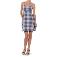 Horny Toad Dizzie Dress - Organic Cotton, Spaghetti Straps (For Women) in Dolphin - Closeouts