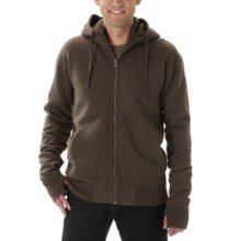Horny Toad Frigate Hooded Sweater - Zip, Fleece Lining (For Men) in Chocolate Heather - Closeouts