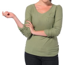 Horny Toad Gesture Shirt - Organic Cotton, Long Sleeve (For Women) in Caper - Closeouts