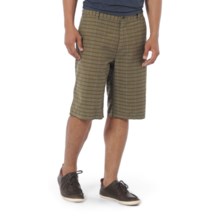 Horny Toad Hugh Shorts - Organic Cotton (For Men) in Dusky Green - Closeouts