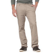 Horny Toad Kickstand Chino Pants - Organic Cotton Twill, Flat Front (For Men) in Rhino - Closeouts