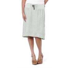 Horny Toad Lithe Skirt - Linen Chambray (For Women) in Chrome - Closeouts