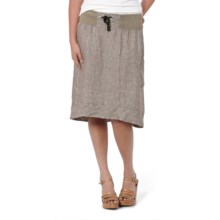 Horny Toad Lithe Skirt - Linen Chambray (For Women) in Walnut - Closeouts