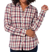 Horny Toad Mixologist Plaid Shirt - Organic Cotton, Long Sleeve (For Women) in Red Potato - Closeouts