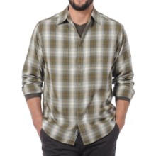 Horny Toad Mojo Flannel Shirt - Organic Cotton, Long Sleeve (For Men) in Helix - Closeouts