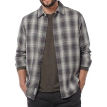 Horny Toad Mojo Flannel Shirt - Organic Cotton, Long Sleeve (For Men) in Shark - Closeouts