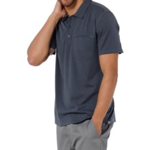 Horny Toad Onrush Polo Shirt - Short Sleeve (For Men) in Blue Steel - Closeouts