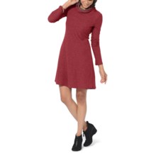 Horny Toad Panoply Dress - 3-in-1, Slouch Collar, Long Sleeve (For Women) in Red Potato - Closeouts