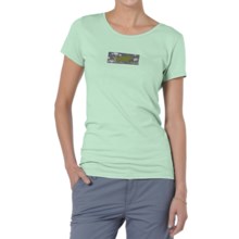 Horny Toad Pop Toad T-Shirt - Organic Cotton, Short Sleeve (For Women) in Pale Jade - Closeouts