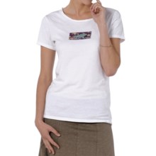 Horny Toad Pop Toad T-Shirt - Organic Cotton, Short Sleeve (For Women) in White - Closeouts