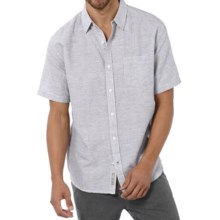 Horny Toad Quigley Shirt - Organic Cotton, Short Sleeve (For Men) in Blue Steel - Closeouts