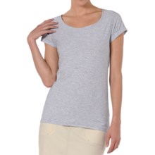 Horny Toad Ridley Organic Cotton-Modal Shirt - Short Sleeve (For Women) in Atlantis Heather - Closeouts