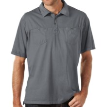 Horny Toad Smooth Polo Shirt - Short Sleeve (For Men) in Smoke - Closeouts